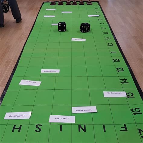 homemade horse race game.